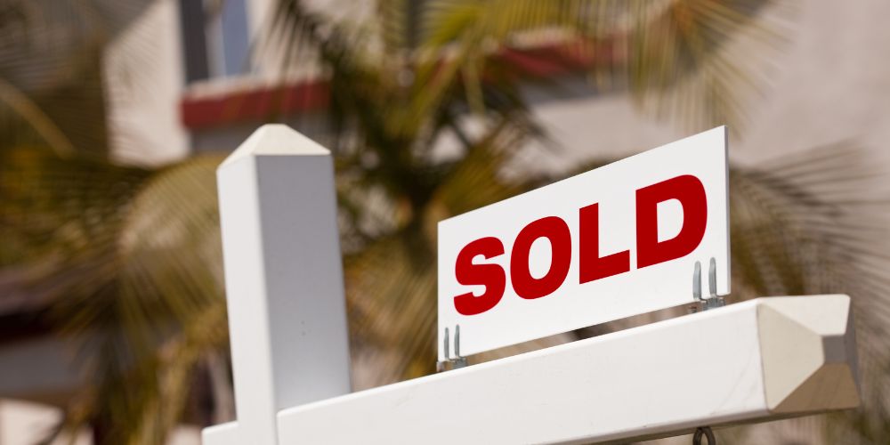 Sold sign